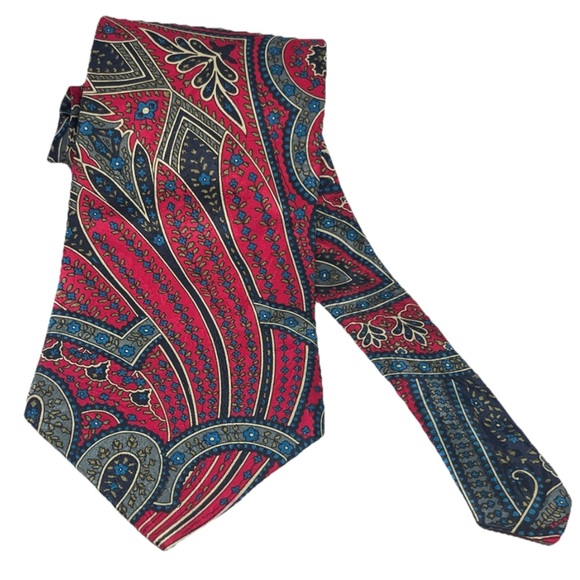 Beau Brummel Other - Beau Brummel Paris 100% Silk Men’s Printed Paisley Necktie